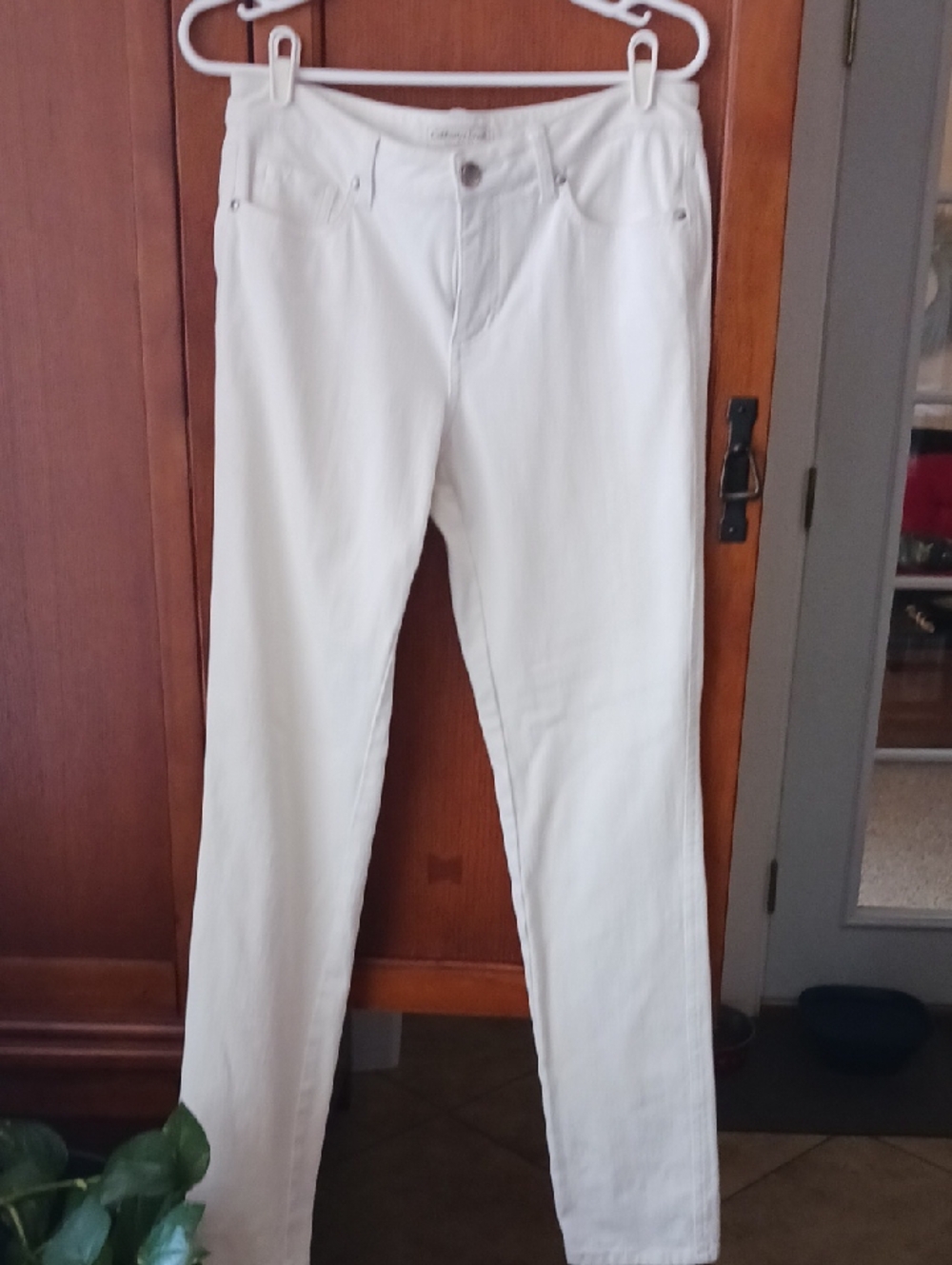 Coldwater Creek White Skinny Jeans